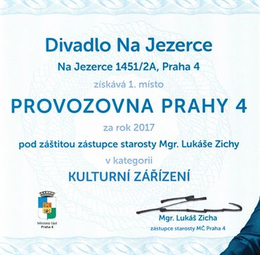 Cena Provozovny 2017