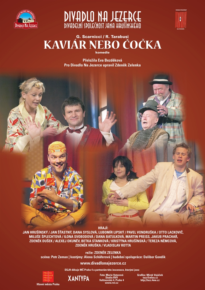 Plakát k divadelnímu představení