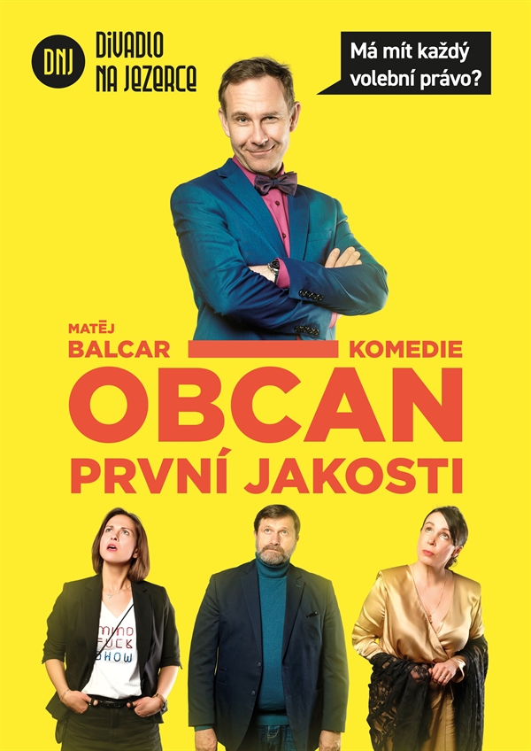 Plakát divadelního představení